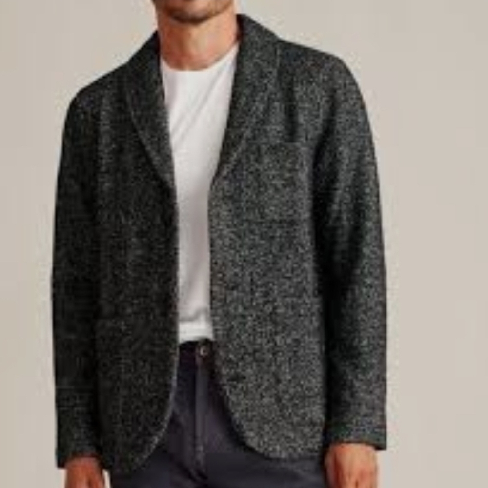 Bonobos shawl cardigan wool blend blazer